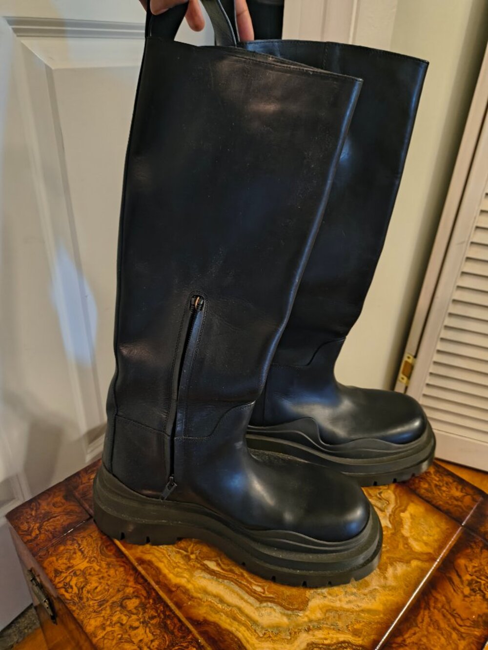 Bottega Veneta tire boot